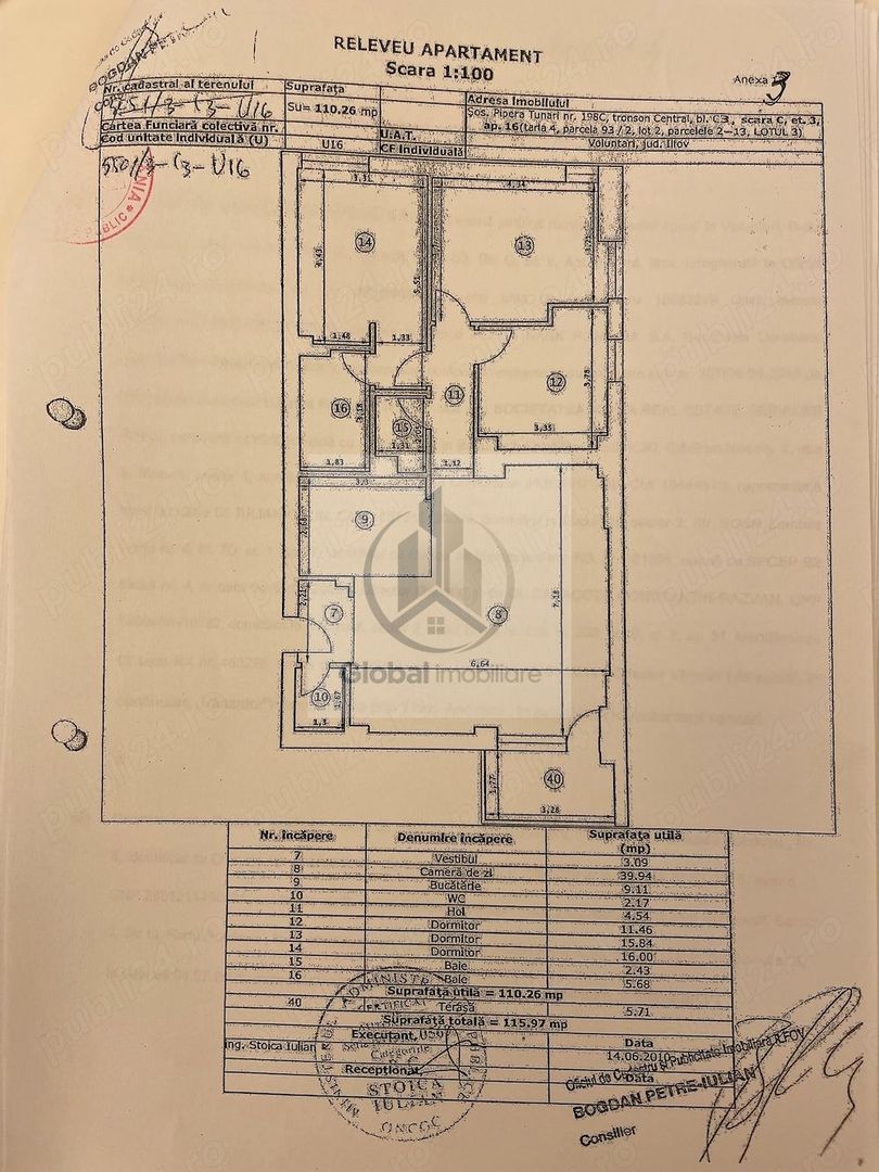 Apartament 4 camere de vanzare langa scoala Americana. - Poză 10