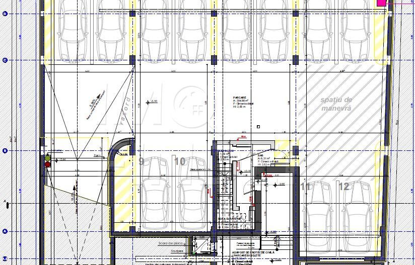 Vanzare apartament 2 camere Marasti, 62 mp plus 44 mp terasa - Poză 7