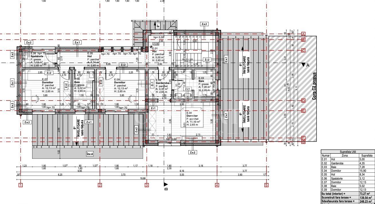 Teren cu autorizație duplex | Oportunitate–Feleacu - Schiță 13