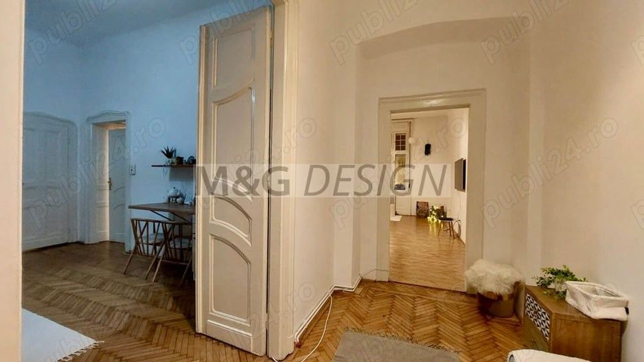 3 camere 104mp etaj 1 vedere in Piata Victoriei complet utilat si mobilat - Poză 4