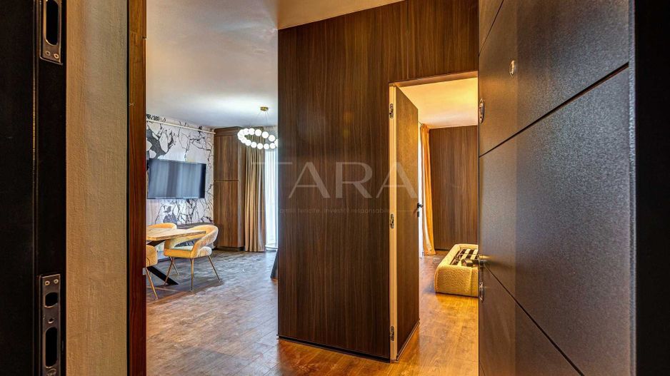 Apartament elegant, 2 camere, 54 mp, zona Eroilor, Florești. - Poză 4