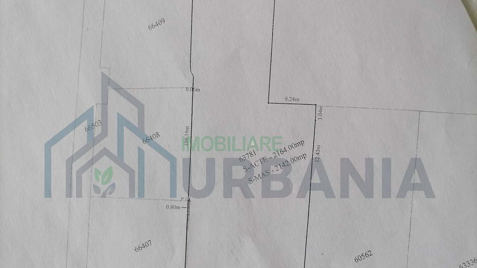 Teren 2160 mp Tomești – deschidere 23 m la DN 28 - Poză 5