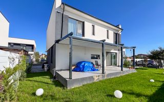 Vilă individuală elegantă, complet mobilată și utilată, lângă parcul și pădurea din Corbeanca - Poză 45