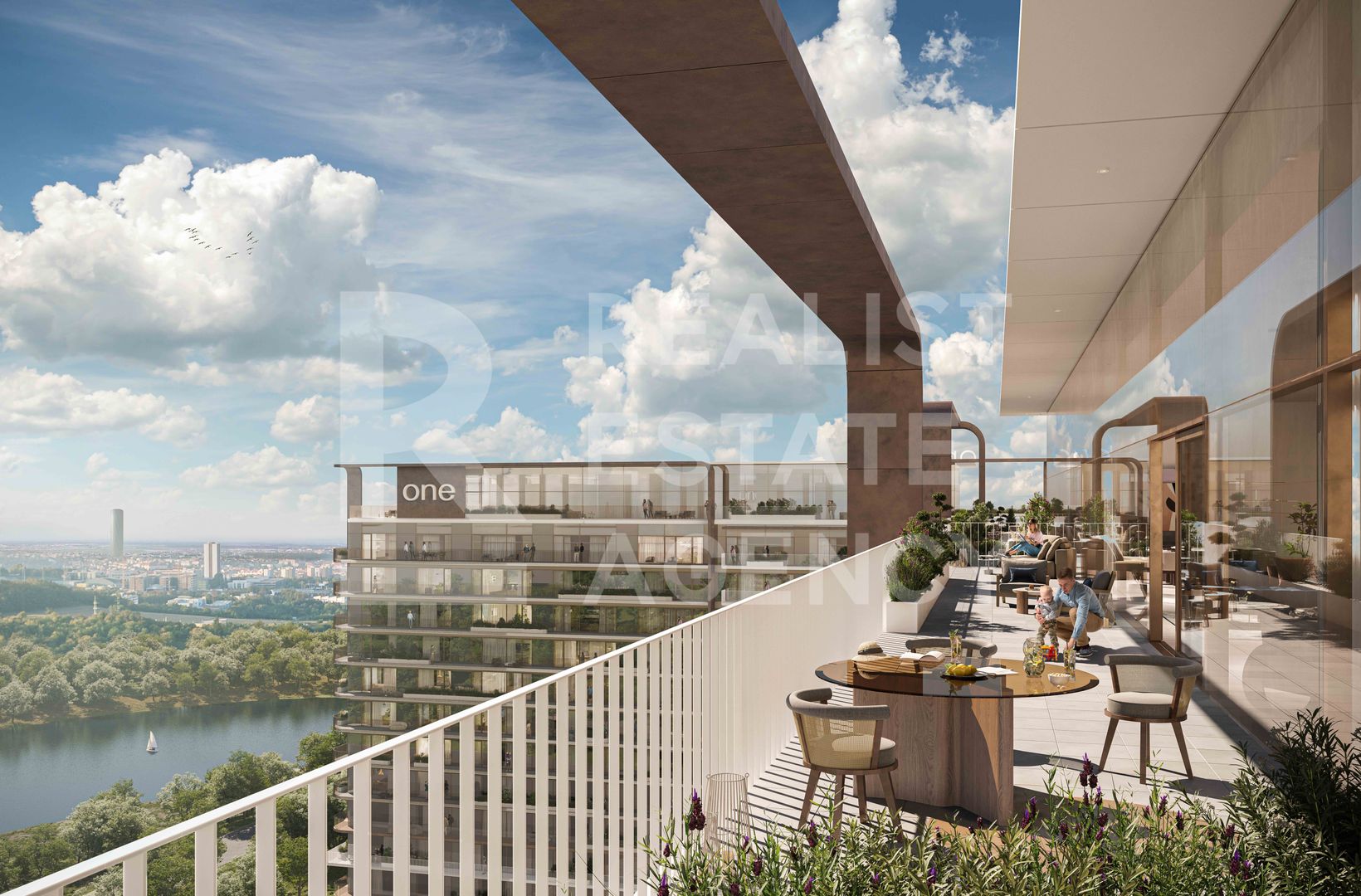 Vânzare, Penthouse cu vedere panoramică, One High District - Poză 2