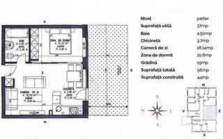 Garsonieră Mobilată Utilată + Grădină | Mutare imediată - Poză 8