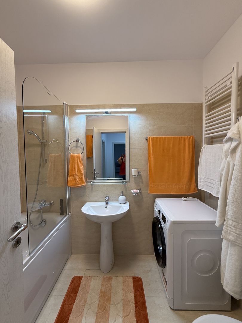 2 Camere -Mobilat -Utilat -NOU -Parcare Inclusa. - Poză 18