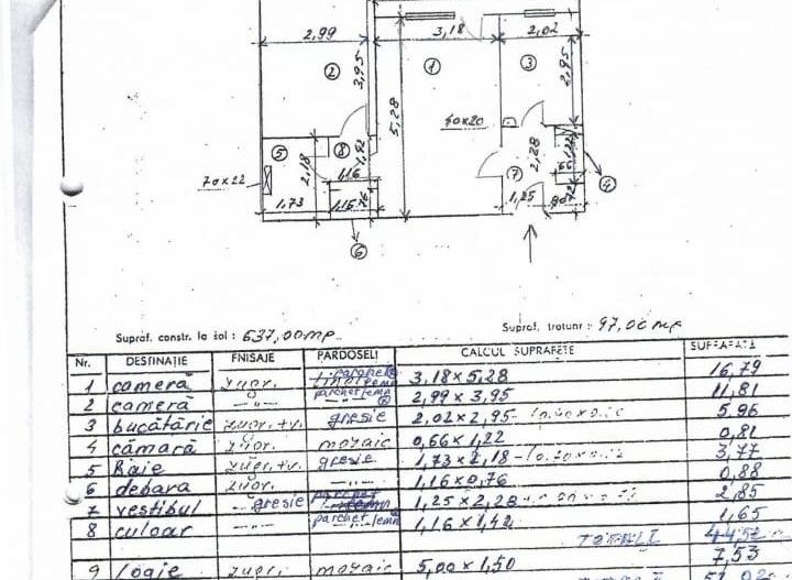 Apartament 2 camere de vanzare Gorjului - Poză 10