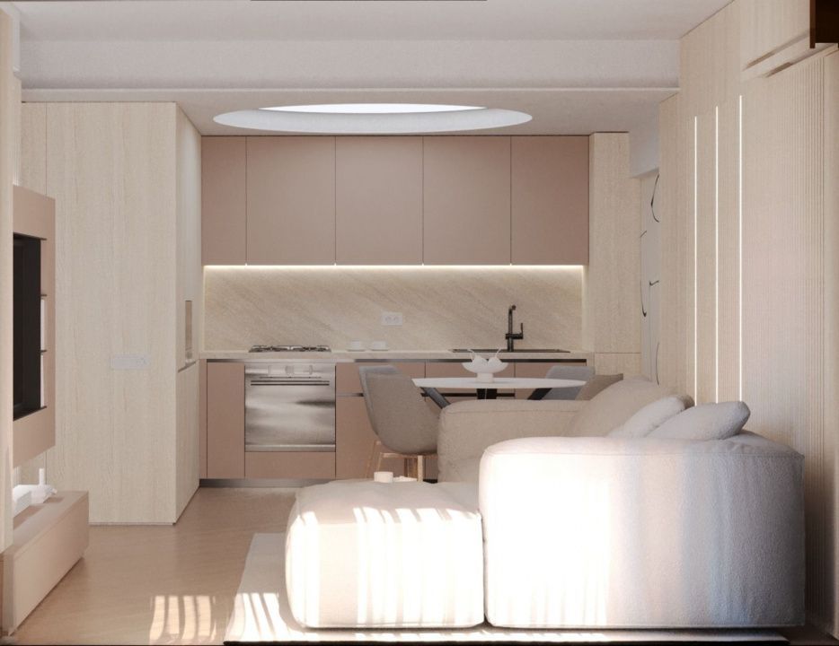 Închiriere | Apartament 3 camere | Mobilat Designer | Parcări incluse - Poză 2