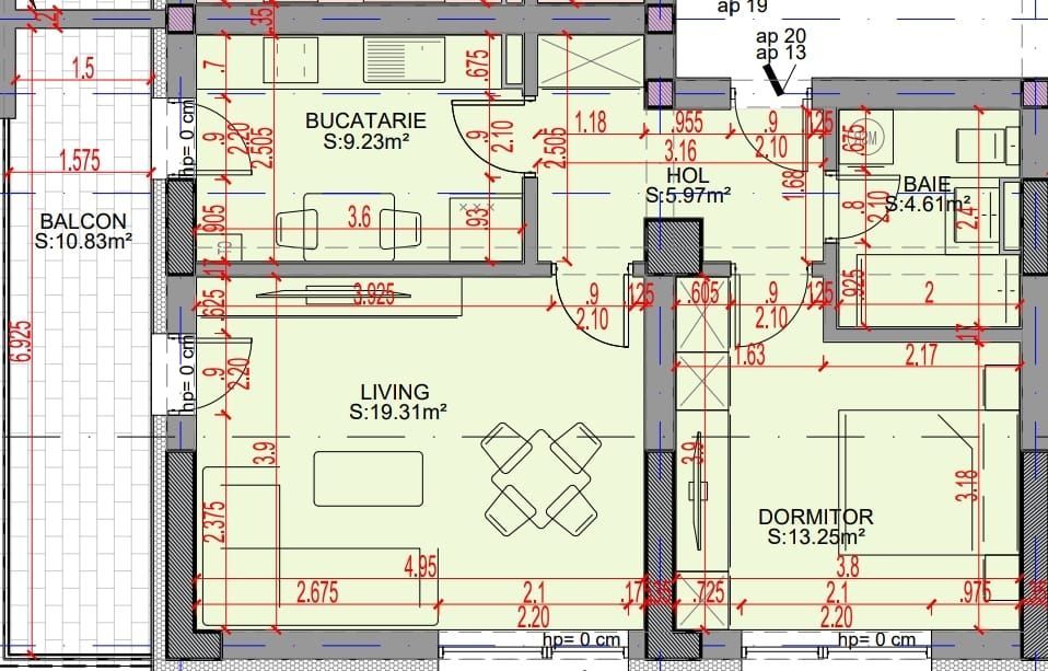 Oferta Lansare 2 camere decomandat bloc boutique - Schiță 6
