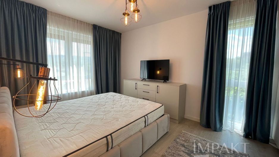 De Inchiriat: Apartament cu 2 camere in Buna Ziua - Poză 4