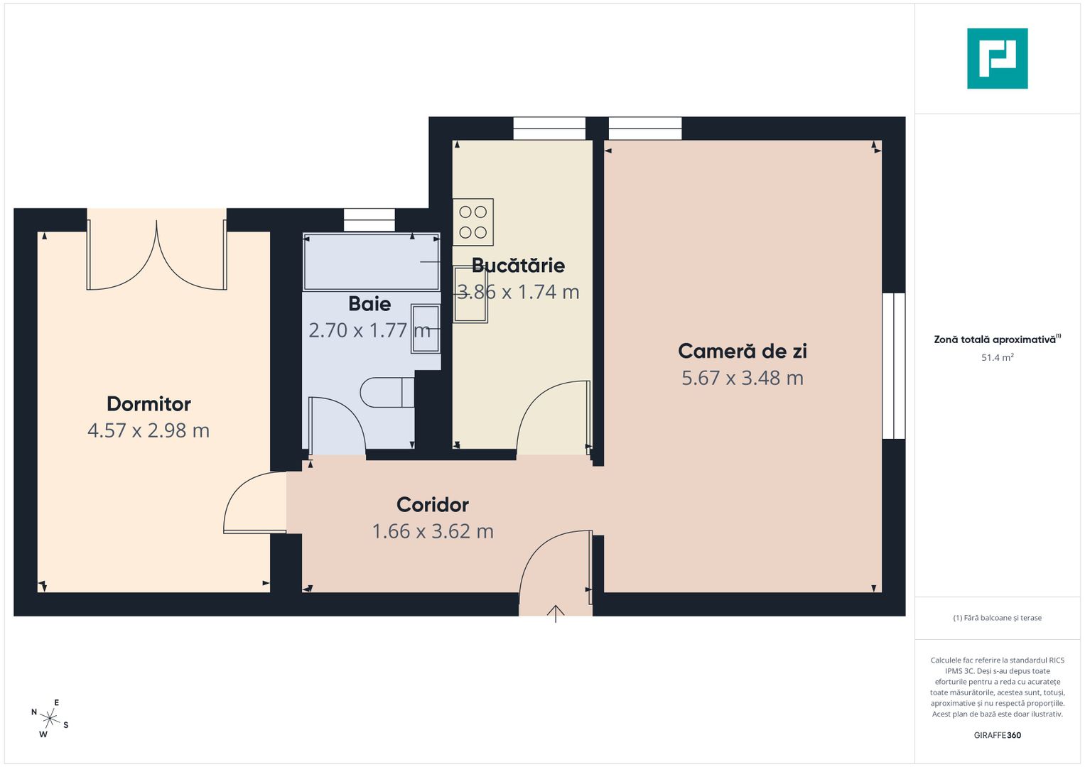 Apartament premium, prima închiriere, în Giroc - Poză 7