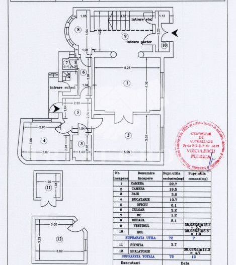 Apartament in vila | Victoriei | Curte comuna - Poză 16