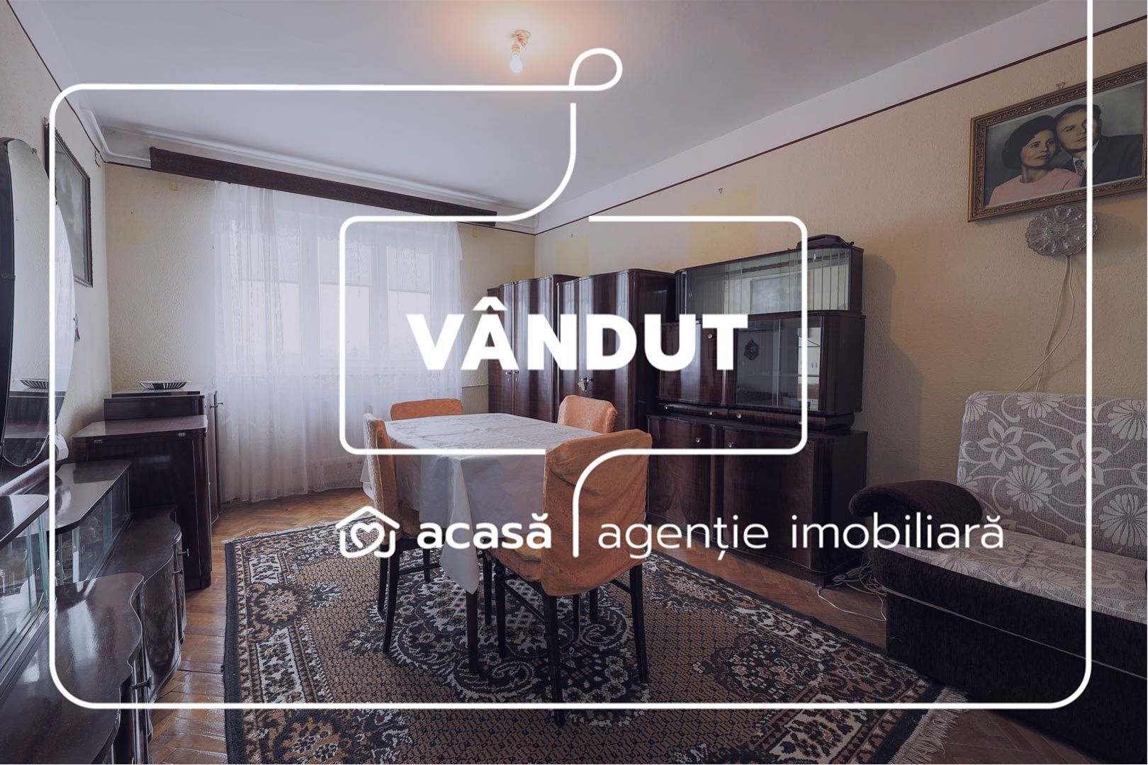 VANDUT! Apartament 2 camere - Decomandat - Podgoria - COMISION 0% - Poză 1