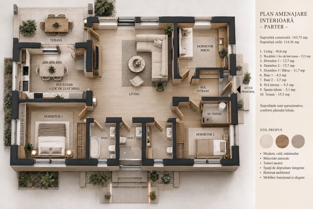 Vand casa noua in Alba Iulia,Micesti 4 camere - Poză 4