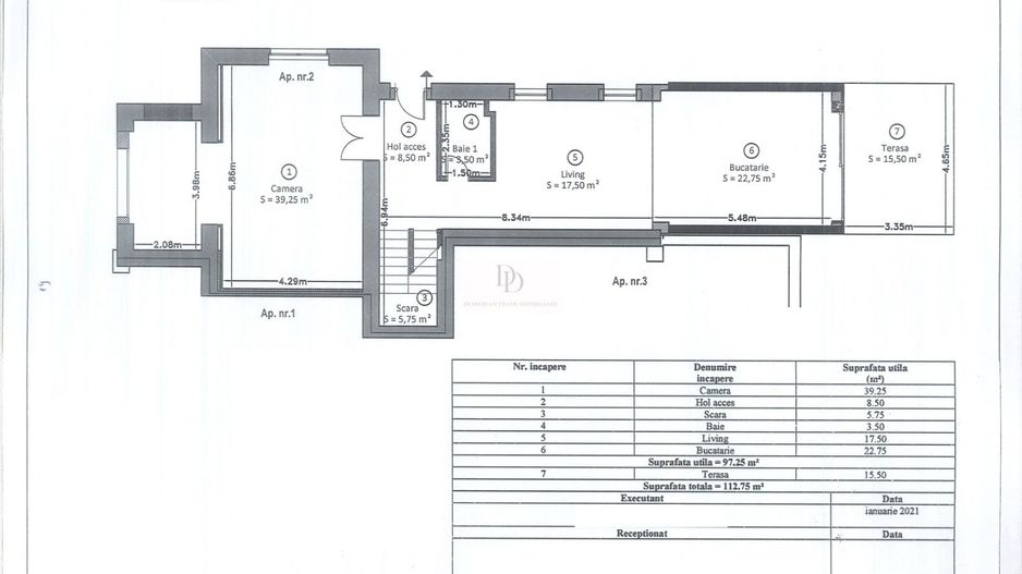Spațiu de birouri premium în vilă | Curte amenajată | Andrei Mureșanu - Schiță 15