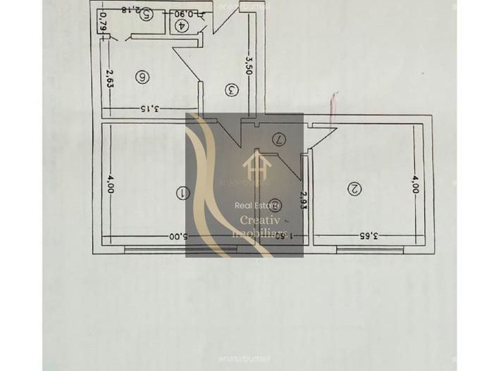 Închiriere 2 camere – ideal locuință / studio / birou - Poză 9