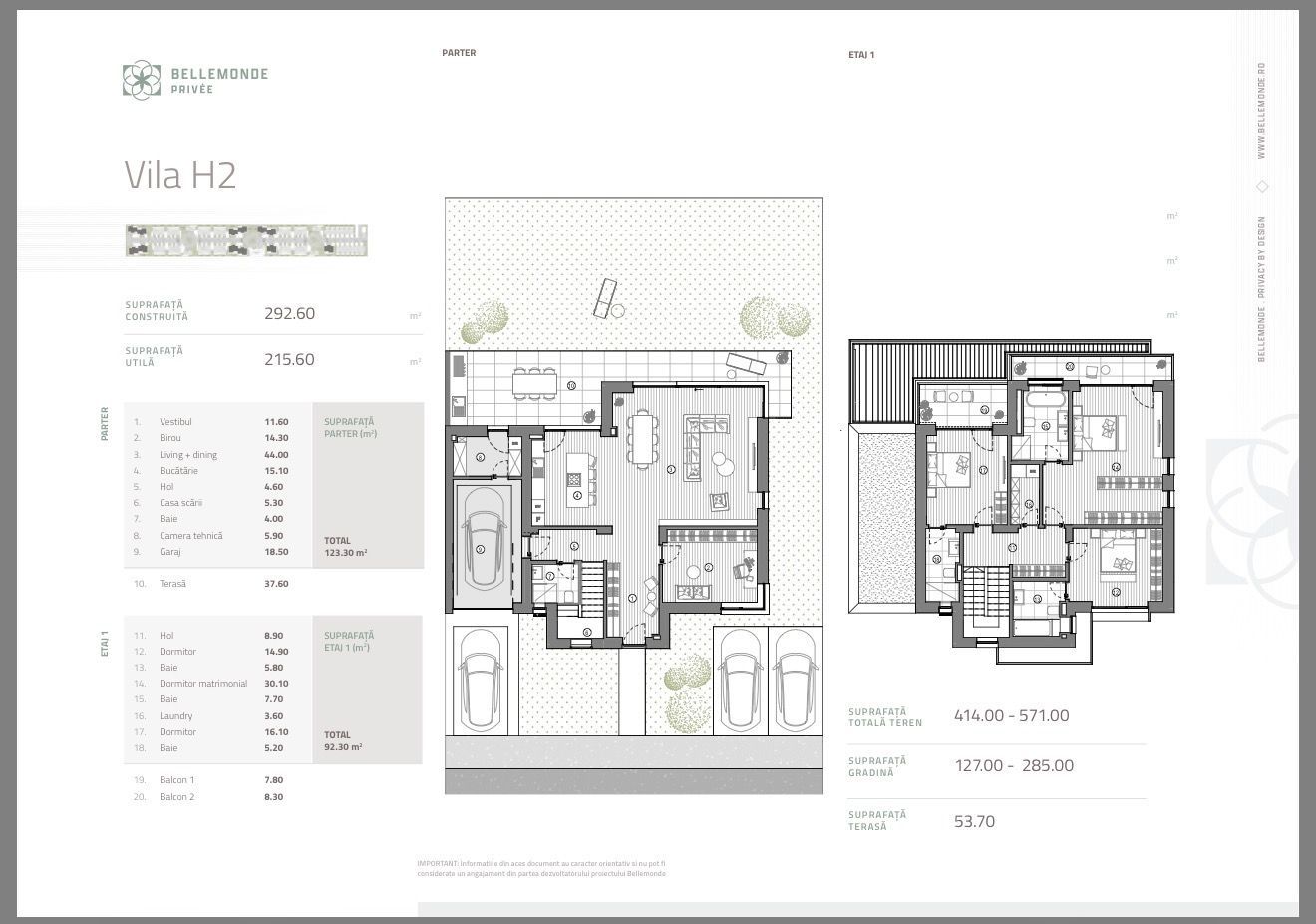 VILA INDIVIDUALA P+1 | COMPLEX PRIVAT | PISCINA SI SPA | PIPERA - Schiță 8