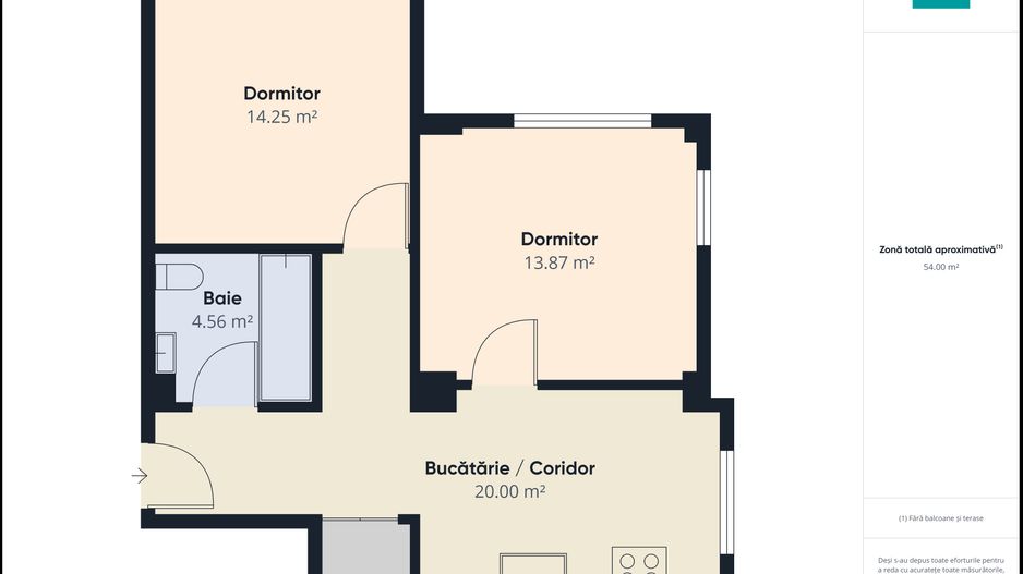 Apartament cu 2 camere in zona Alfa - Poză 7