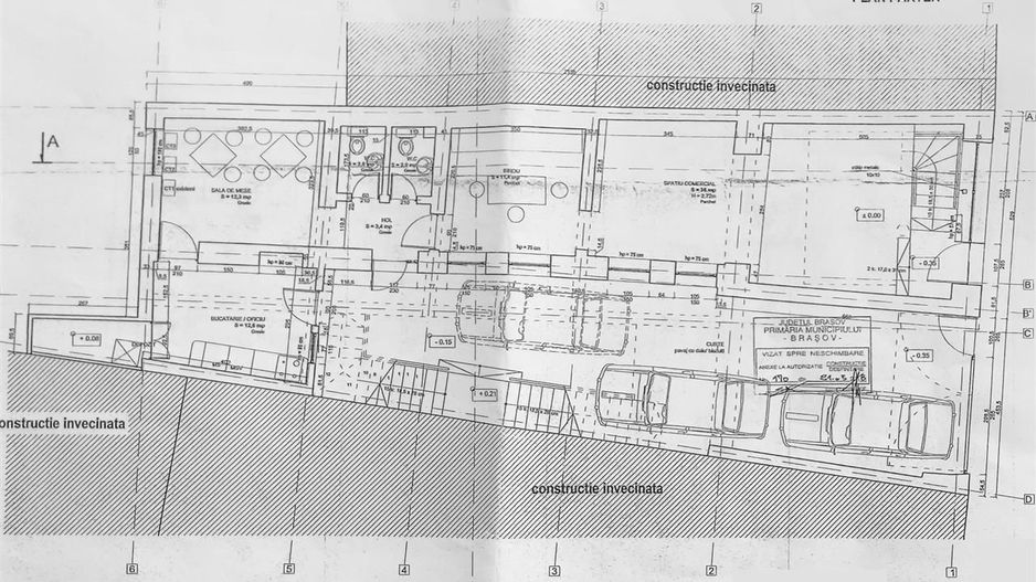Casa cu spatiu comercial si 9 camere in zona istorica a Brasovului - Poză 19