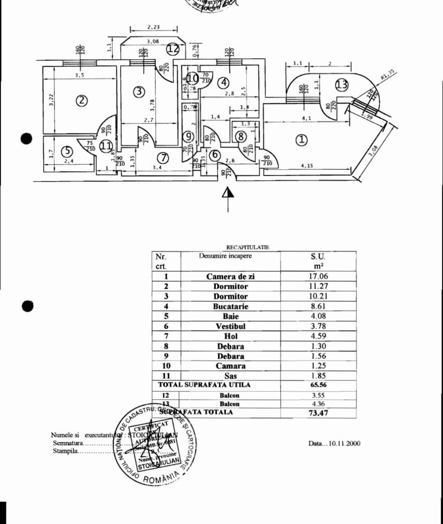 Apartament 3camere- metrou Aparatorii Patriei. - Poză 19