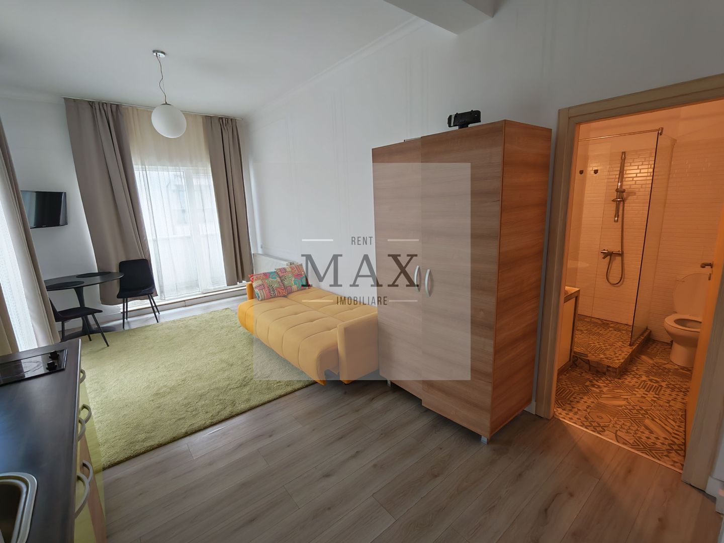 Apartament de închiriat o camere, Etaj 3, Mărăști, Cluj-Napoca, 35 mp - Poză 2