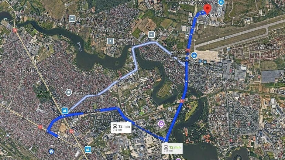 Apartament 4 camere - 3 dormitoare in Zona Urbana Bucurestii Noi - Poză 9