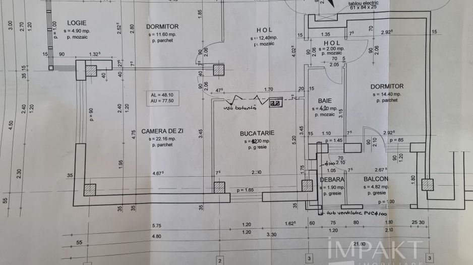 Apartament CONFORT SPORIT cu 3 camere, la limita cartierelor Marasti si Gheorgheni! - Poză 12