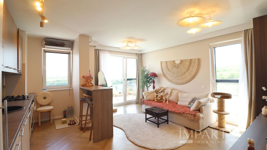 Apartement 2 camere si terasa de  24 mp, zona Soporului! - Poză 1