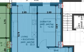 Apartament 2 camere de vânzare - 51.05 mp - Complex Regele Ferdinand 77E - Poză 3