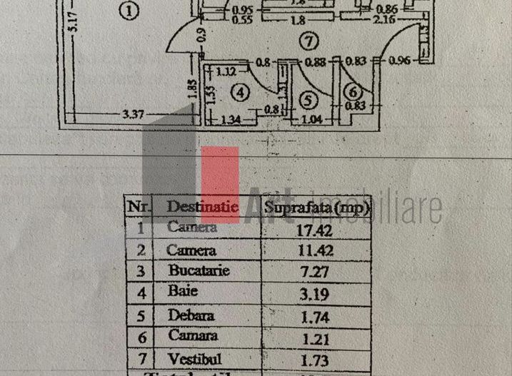 Apartament 2 camere decomandat 3 min. Metrou N. Grigorescu - Poză 6