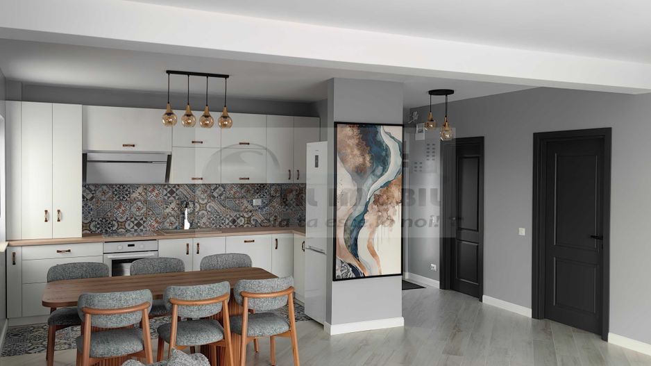 Apartament modern cu 2 camere si balcon - zona Frumoasa - 650€ - Poză 1