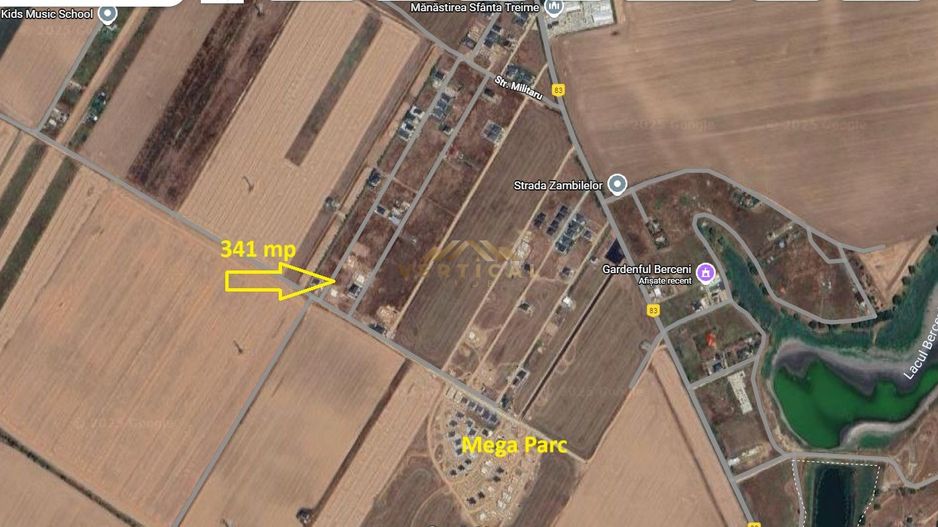 Teren 375mp, intravilan, Berceni/ Vidra - Poză 1