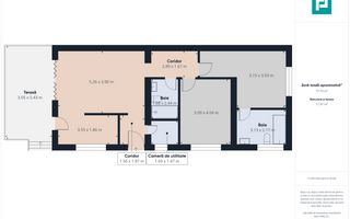 Duplex modern, pe parter, amplasat într-o zonă liniștită din Moșnița Nouă - Poză 26