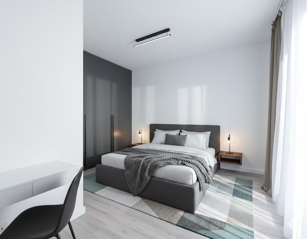 Apartamentul nr. 27 | 2 camere decomandat | Etaj 3 | Terasă 12,14 mp | - Poză 4