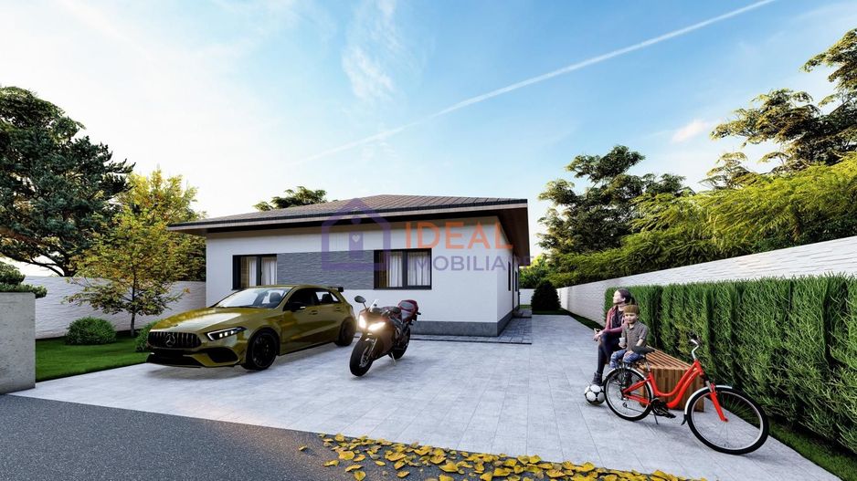 Casa pe un singur nivel cu 460 mp teren, in Cisnadie - Poză 1