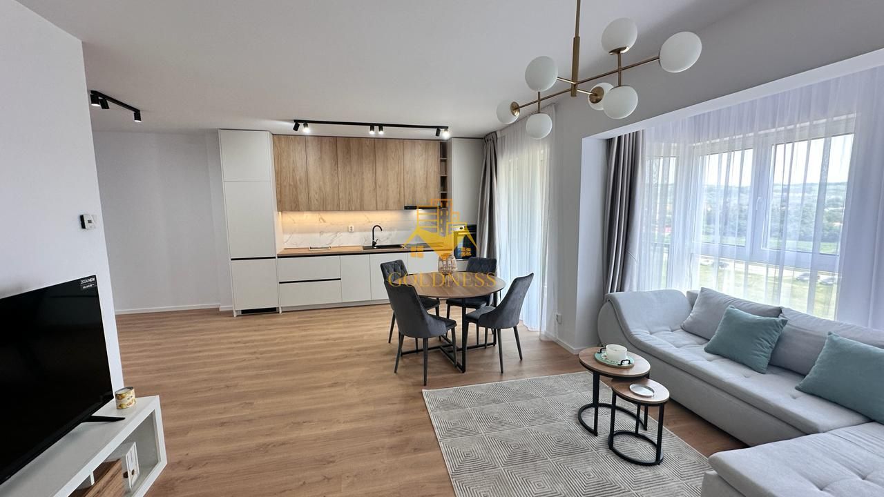 2 camere, modern, parcare, terasa. bloc nou, Zona Oncos, Pizzeria Dino - Poză 1