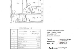 Apartament 2 camere - recent renovat I Drumul Taberei - Schiță 11