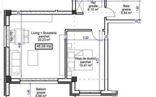Apartament modern cu 2 camere de vânzare în Florești, zona Poligonului - Poză 1
