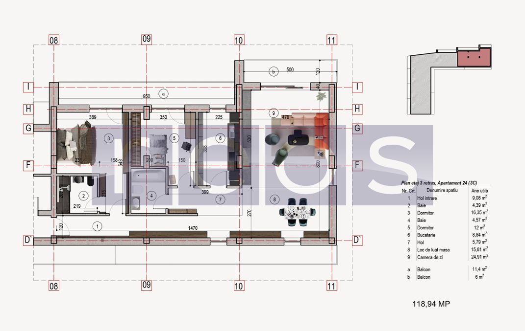 VANZARE 2 CAMERE | DECOMANDAT | ZONA NICOLAE GRIGORESCU - Poză 2