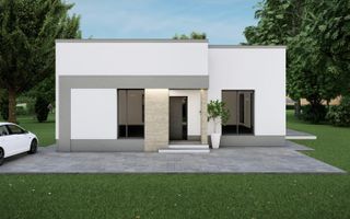 Casa individuala ||4 camere 2 bai || teren 500mp || - Poză 2