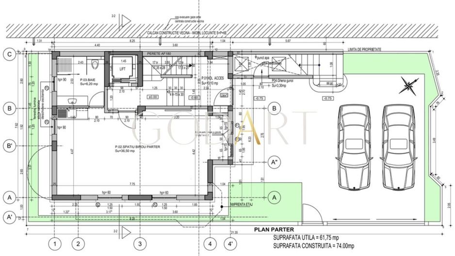 Arhitectură nouă în zonă istorică – vilă 2025 | Kiseleff - Schiță 30