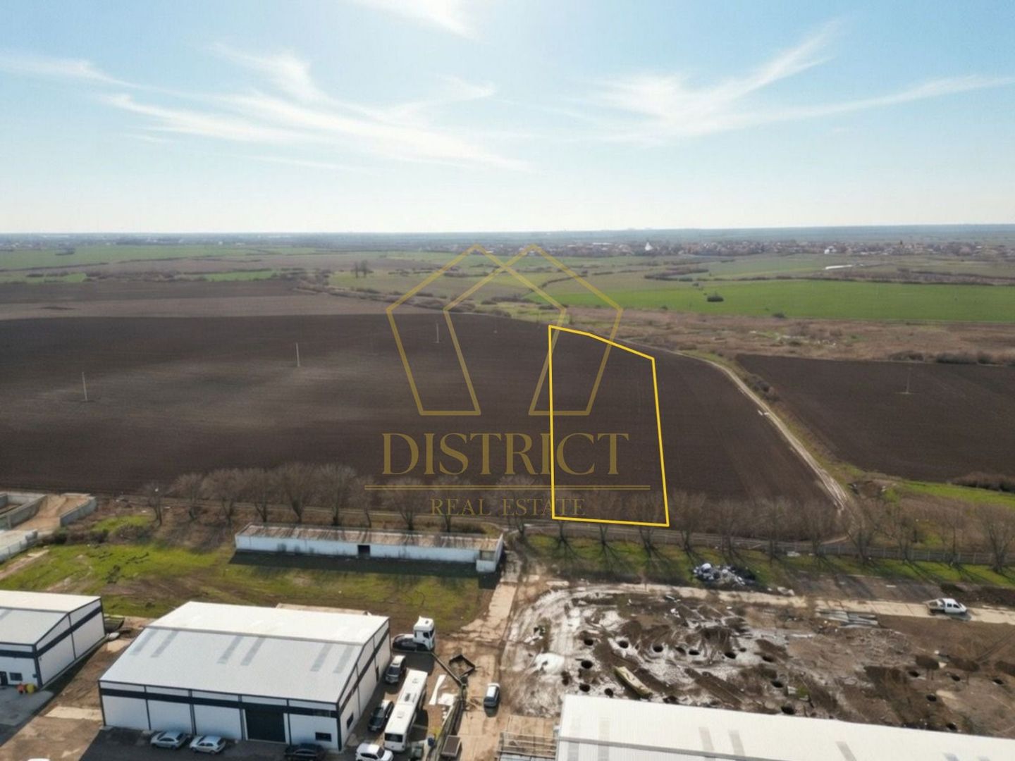 Teren extravilan in zona industriala dezvoltata | Dumbravita - Giarmata - Poză 3