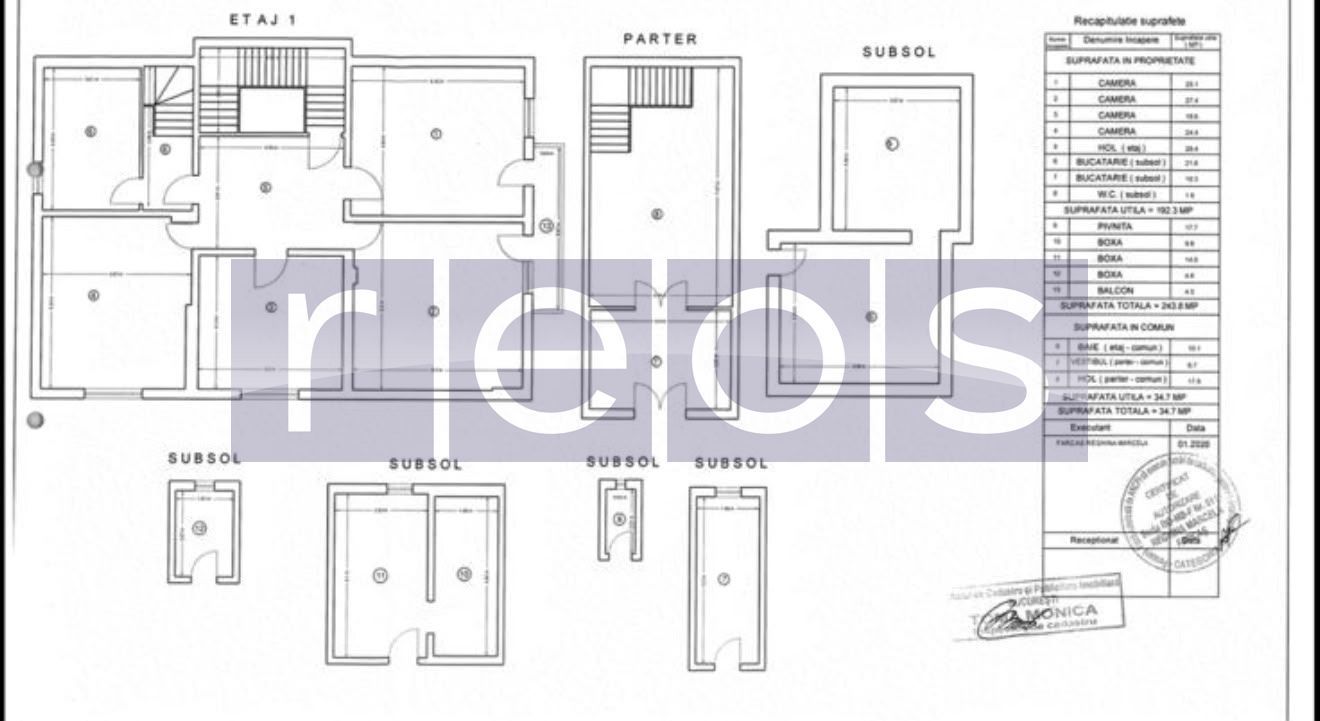 VANZARE APARTAMENT IN VILA INTERBELICA | CAL. VICTORIEI - Poză 33