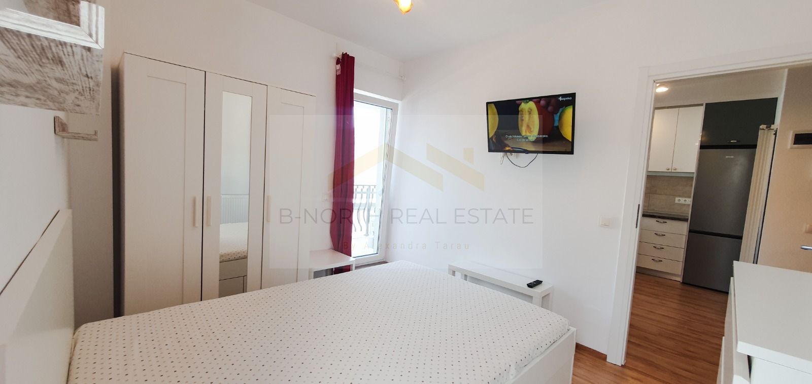 Studio modern de închiriat, renovat, mobilat complet – Complex Maramureș - Poză 1