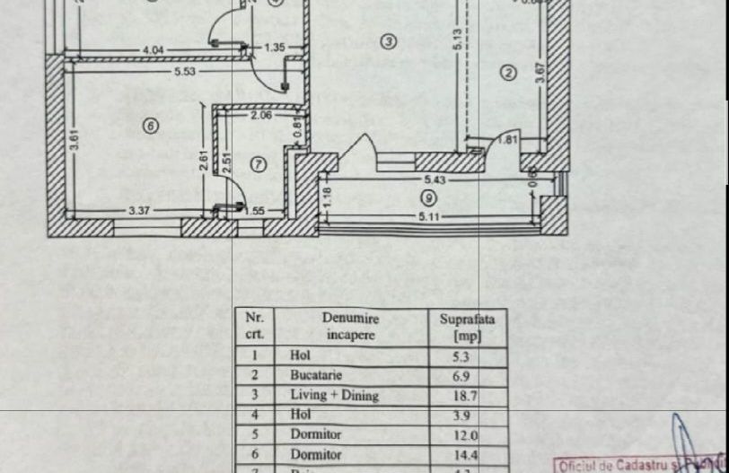 NOU! Apartament 3 camere complet mobilat, finisaje de calitate - Poză 19