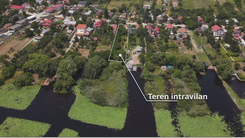 0% comision - Teren cu deschidere la lacul Snagov - Poză 3