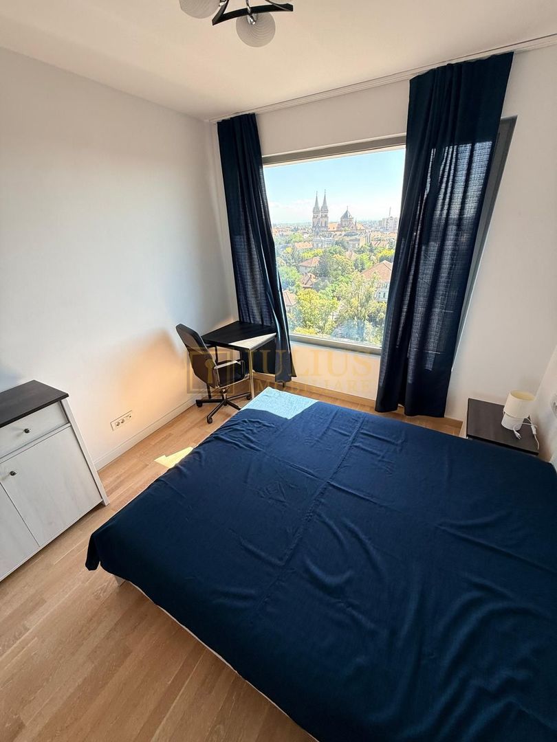 ISHO| 2 camere| parcare subterana| langa malul Bega| balcon| lift| etaj 9 - Poză 5