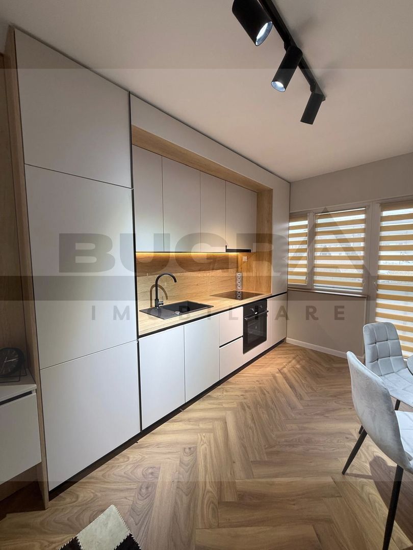 Apartament 3 camere, super finisat, parcare, zona Terra - Poză 8