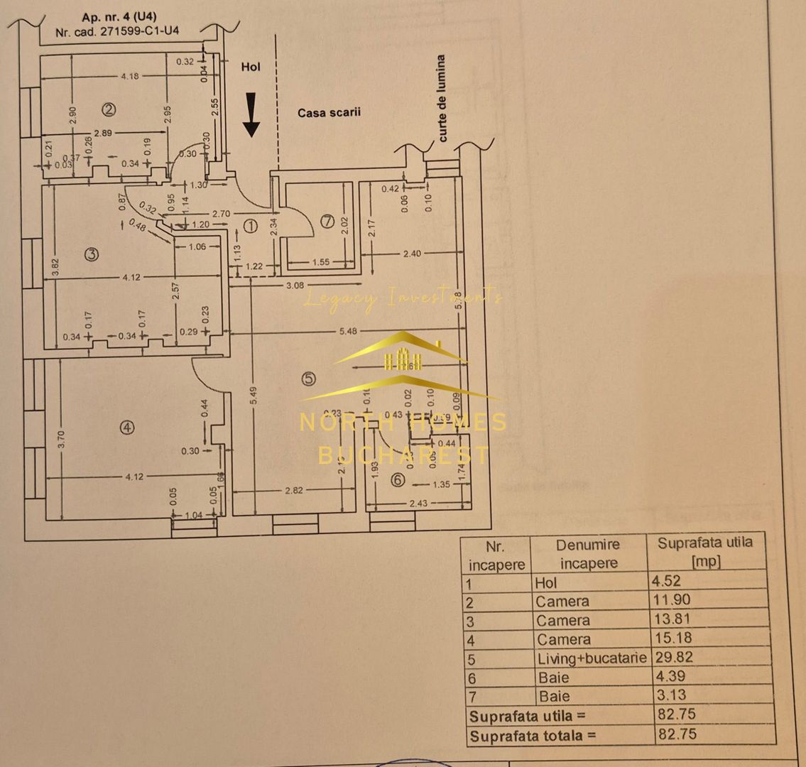 APARTAMENTE 4 CAMERE PREMIUM | STRAULESTI | TVA INCLUS | COMISION 0% - Poză 21