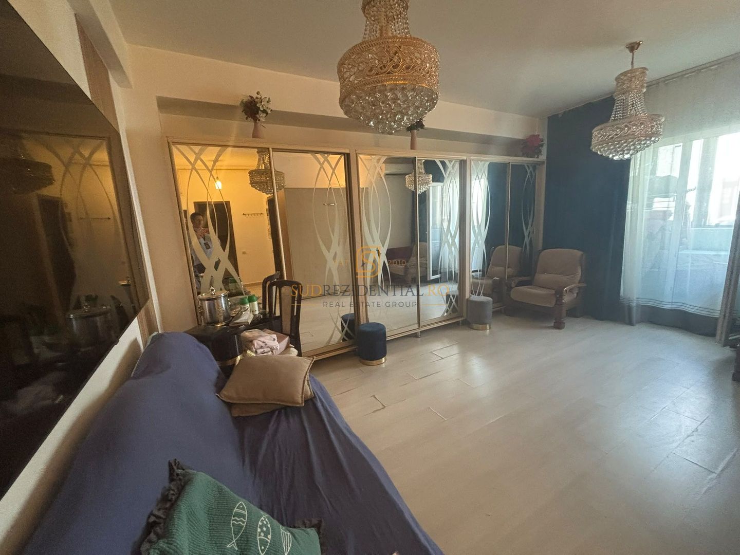 Garsonieră decomandată cu balcon, complet mobilată și utilată - Poză 2
